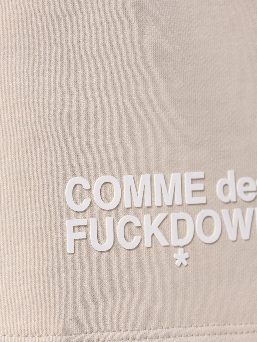 Бермуды хлопковые COMME DES FUCKDOWN CFABM00018 BEIGE SAND, размер 44, цвет бежевый - фото 6