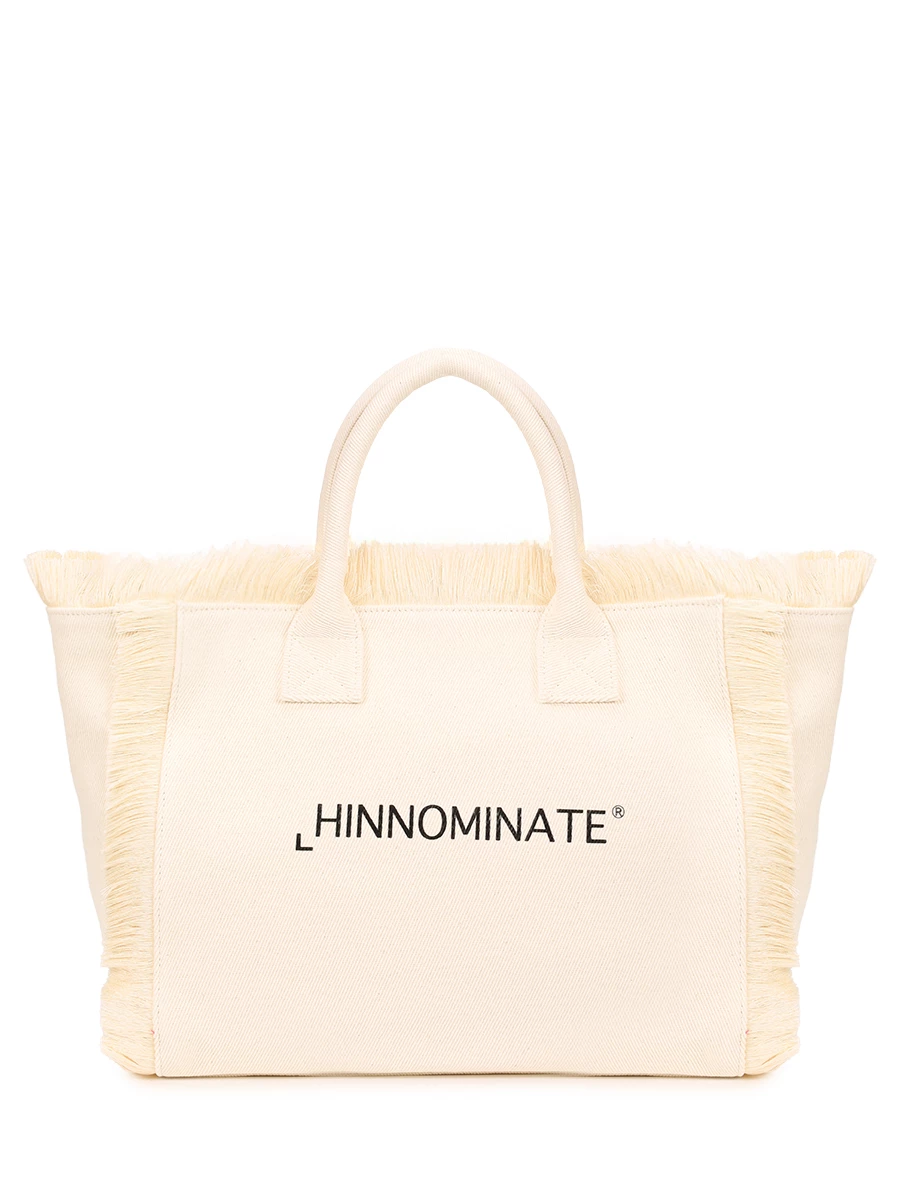 

Сумка текстильная, Бежевый, HMACW00006 OFF WHITE