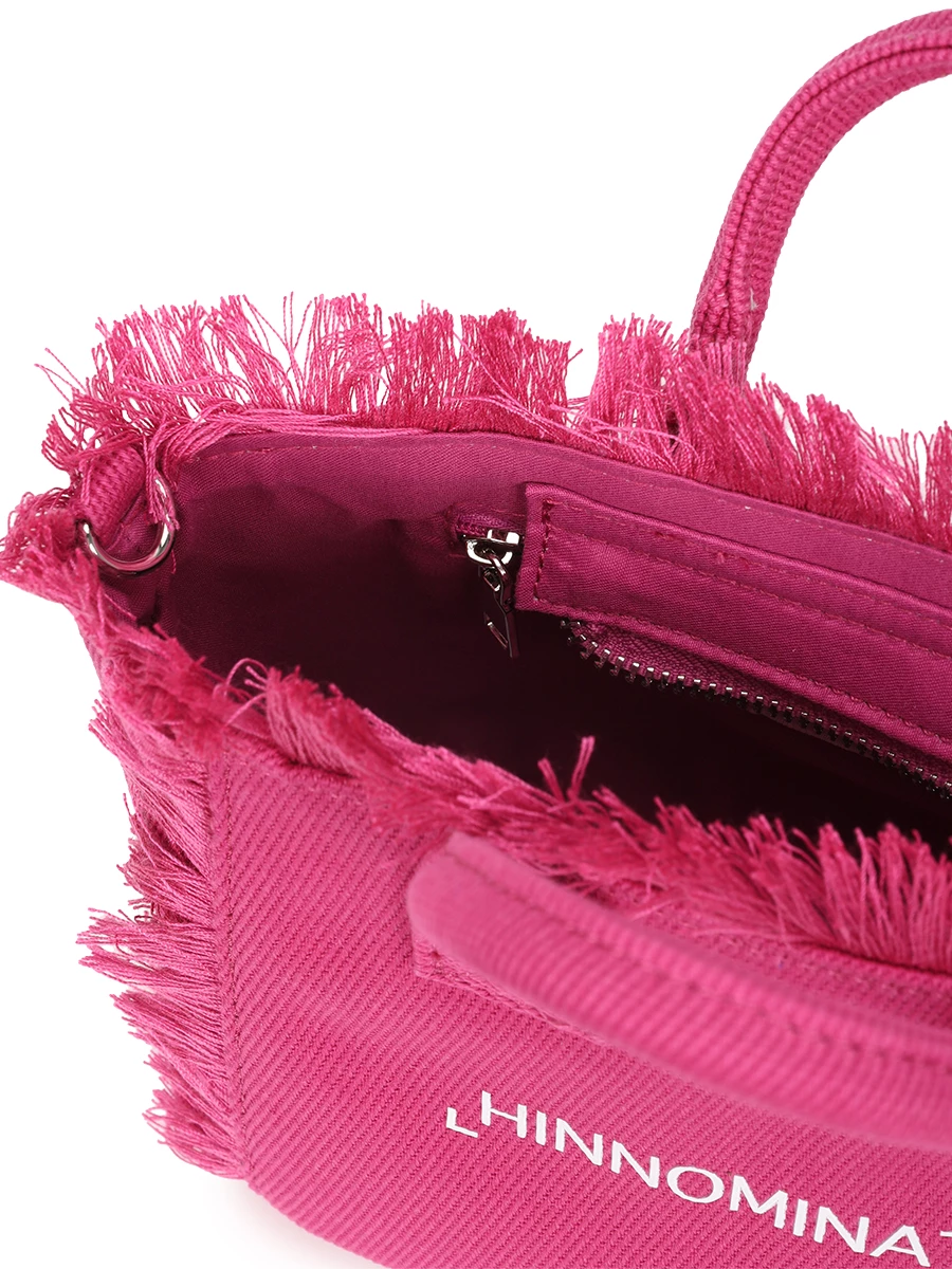Сумка текстильная HINNOMINATE HMACW00007 GERANIO Фуксия, размер Один размер, цвет розовый - фото 4