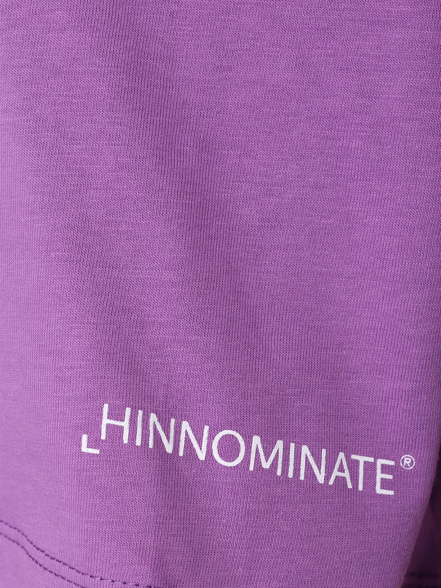 Футболка хлопковая HINNOMINATE HMABW00125 LAVANDA Сиреневый  Фото 6