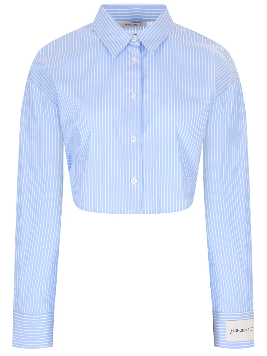 Рубашка хлопковая HINNOMINATE HMABW00242 AZZURRO, размер 40, цвет голубой - фото 1