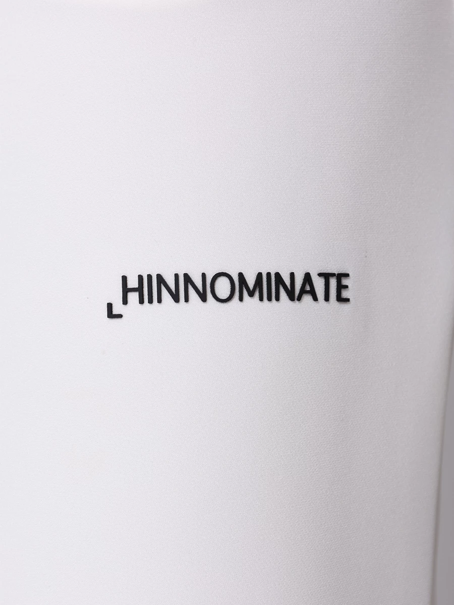 Брюки с логотипом HINNOMINATE HMABW00261 BIANCO, размер 40, цвет белый - фото 6