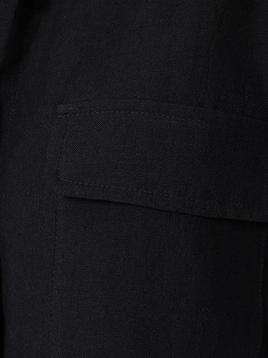 Рубашка льняная FORTE DEI MARMI COUTURE 24SF1106-N, размер 46, цвет черный - фото 6