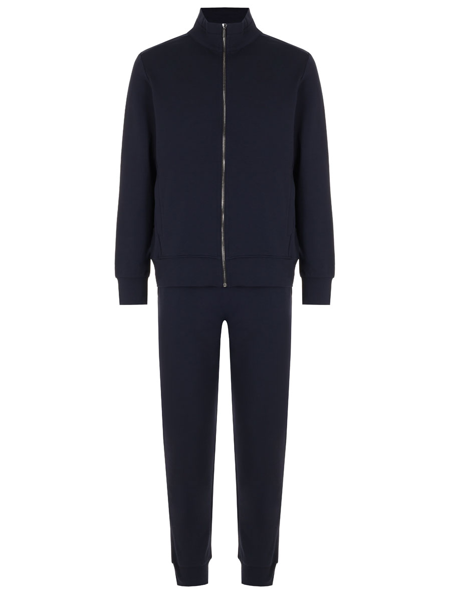 Костюм из хлопка и модала ZIMMERLI 1362-43707/1362-47007/448 Синий 