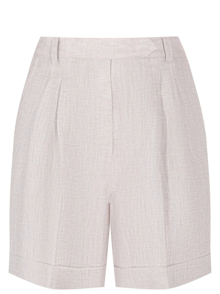 Бермуды льняные