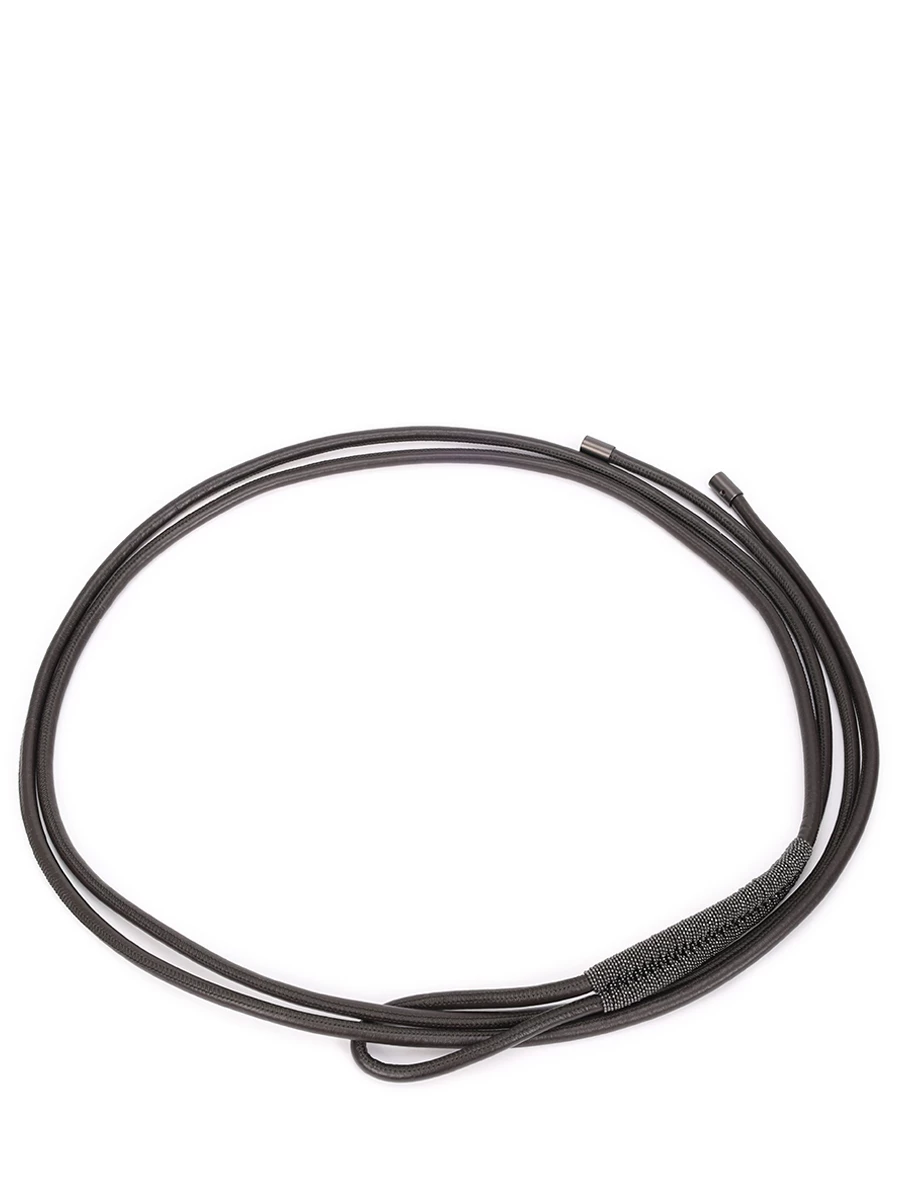 Пояс кожаный BRUNELLO CUCINELLI M0TUPC010 C062 Коричневый  Фото 2