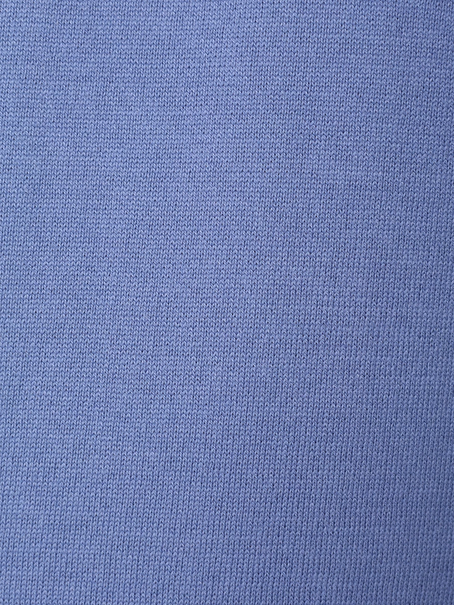 Поло хлопковое BRUNELLO CUCINELLI M29800125 CND15 Голубой  Фото 6