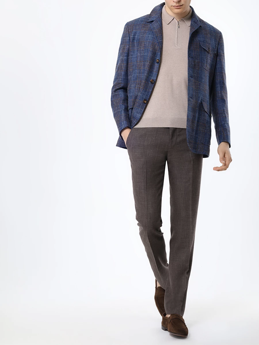 Пиджак шерстяной STILE LATINO GUTRIPOLI GM12451 B30 б Синий  Фото 2