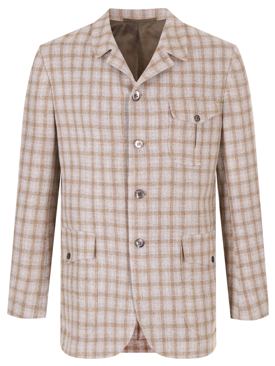 Пиджак шерстяной STILE LATINO GUTRIPOLI GM124X13 N12 Бежевый 