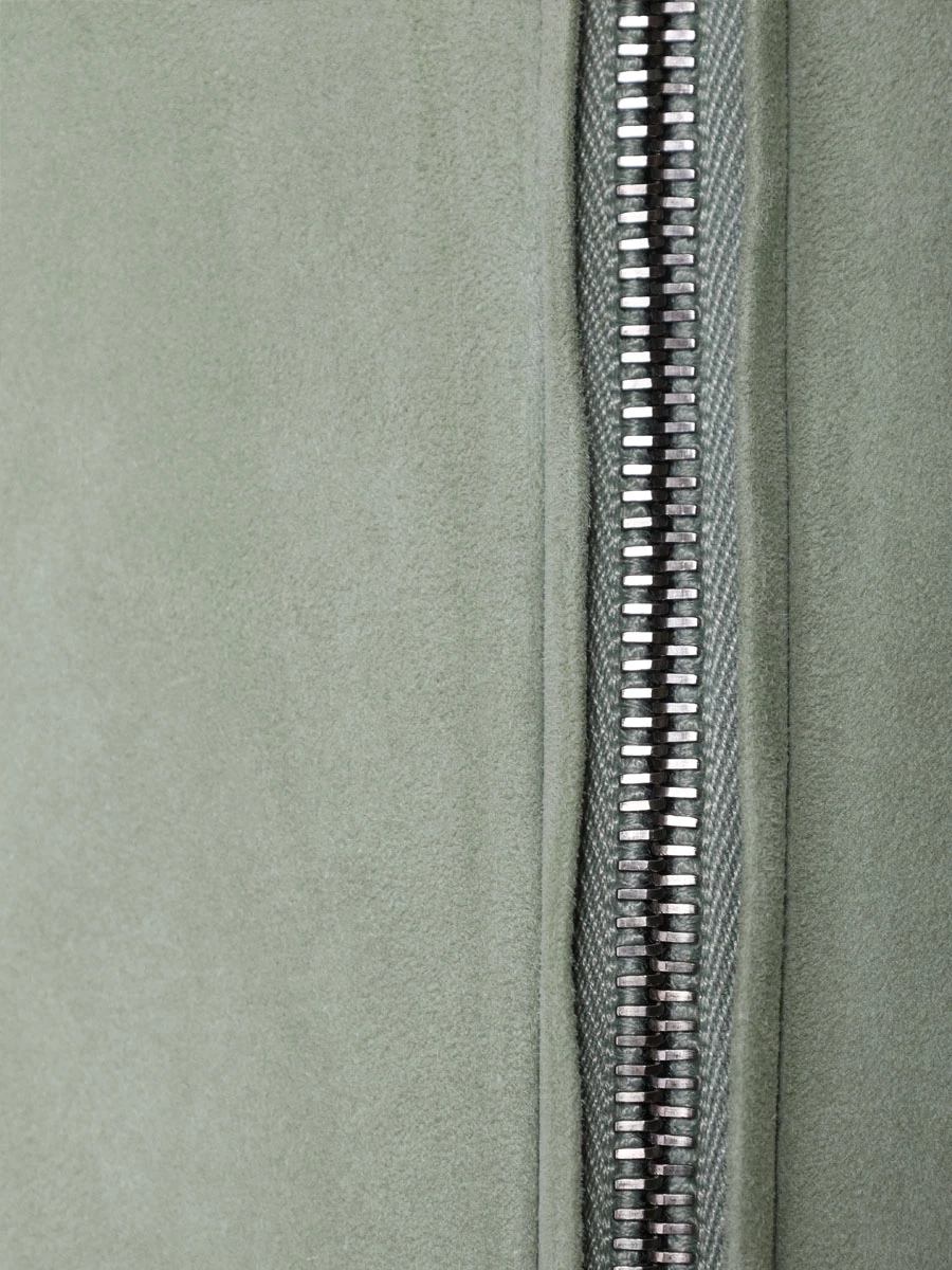 Кардиган на молнии FIORONI CASHMERE MTP24644E1 0014 Зеленый  Фото 6