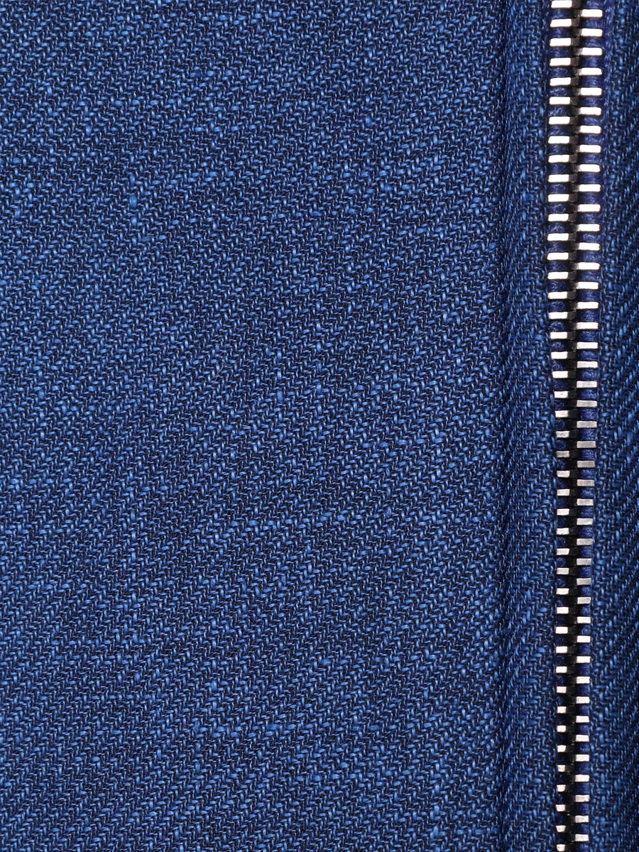 Кардиган на молнии FIORONI CASHMERE MTX28644E1 0002 Голубой  Фото 6