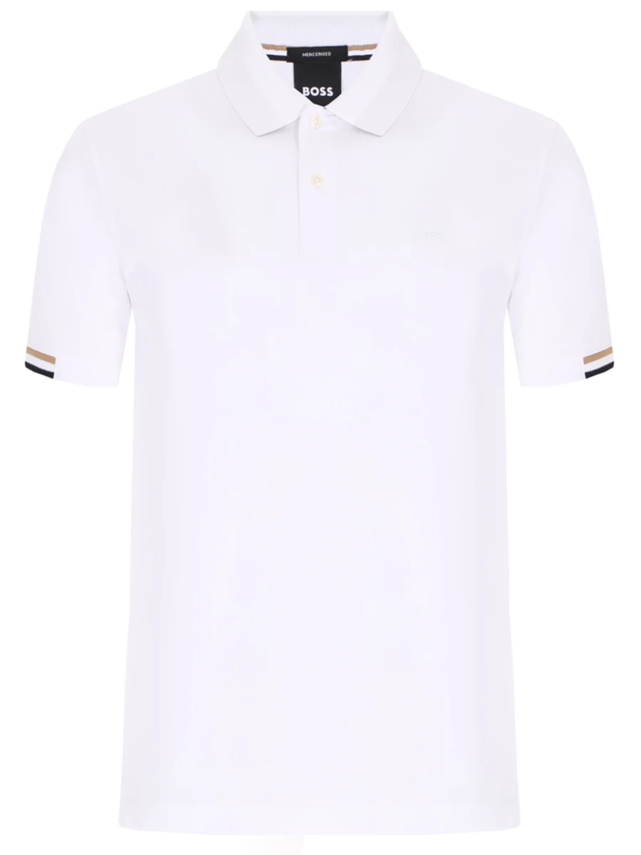 

Поло хлопковое, Белый, 50467113/100