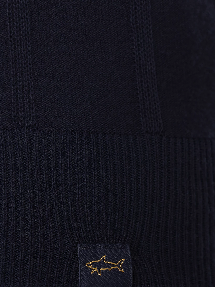 Поло хлопковое PAUL & SHARK 24411601/013 Синий  Фото 6