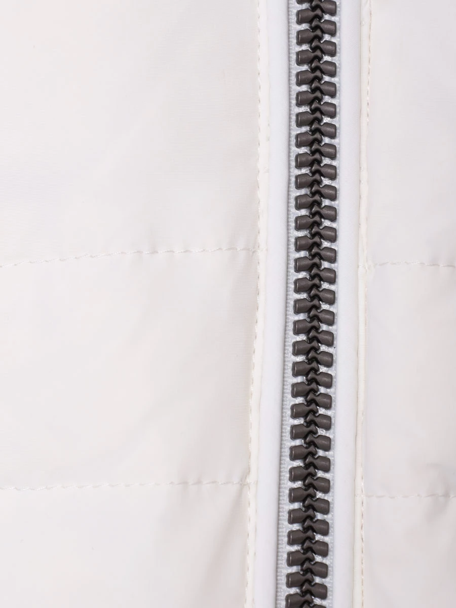 Пуховик стеганый NAUMI 1747QW-0076-QY200, размер 38, цвет белый - фото 6