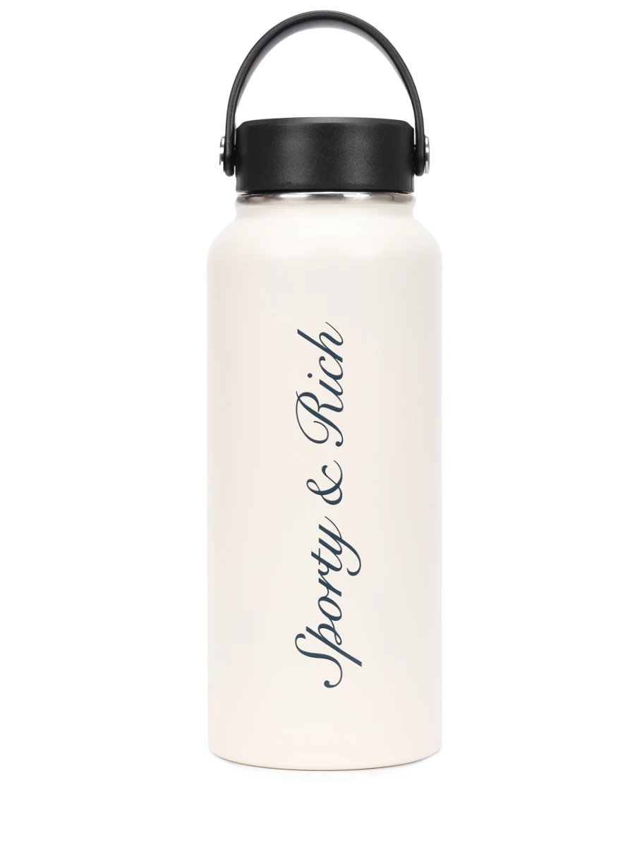 Бутылка для воды SPORTY & RICH ACAW235O, размер Один размер, цвет белый