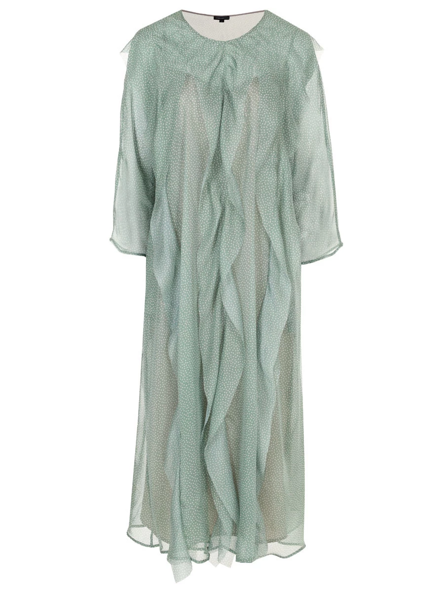 Платье из крепа VICTORIA ANDREYANOVA A-SS24-3683, размер 46, цвет горох
