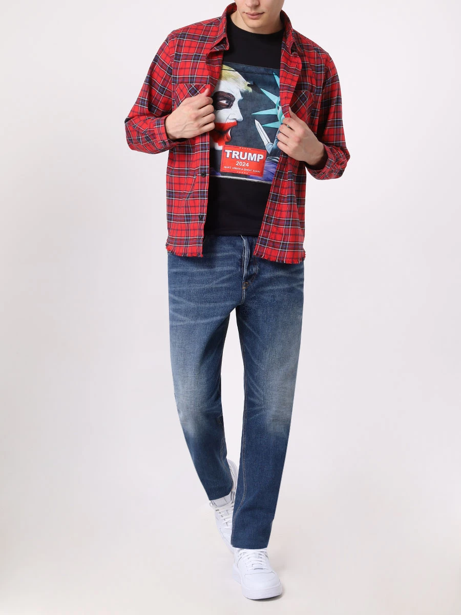 

Футболка хлопковая, Черный, 2024 Джокер