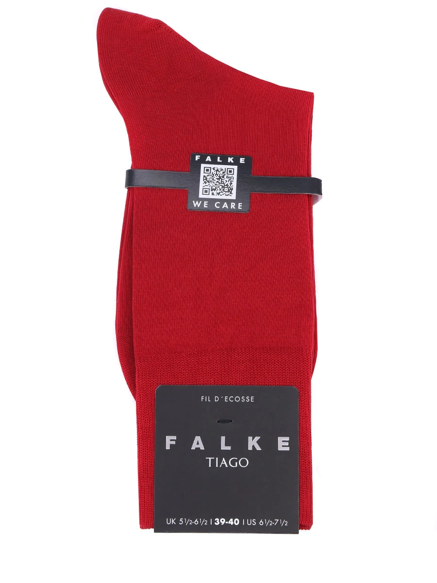 Носки хлопковые Tiago FALKE 14792-8228, размер 45-46, цвет красный - фото 1