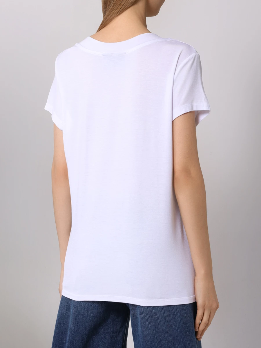 

Футболка из модала, Белый, WTK3225/01