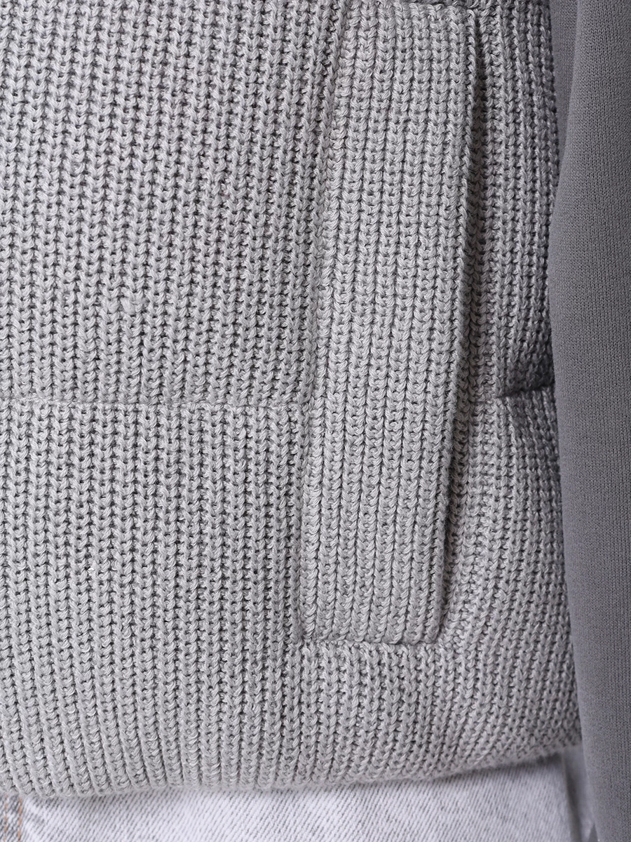 Жилет стеганый BRUNELLO CUCINELLI M0DVT2142 CQD80 Серый  Фото 5