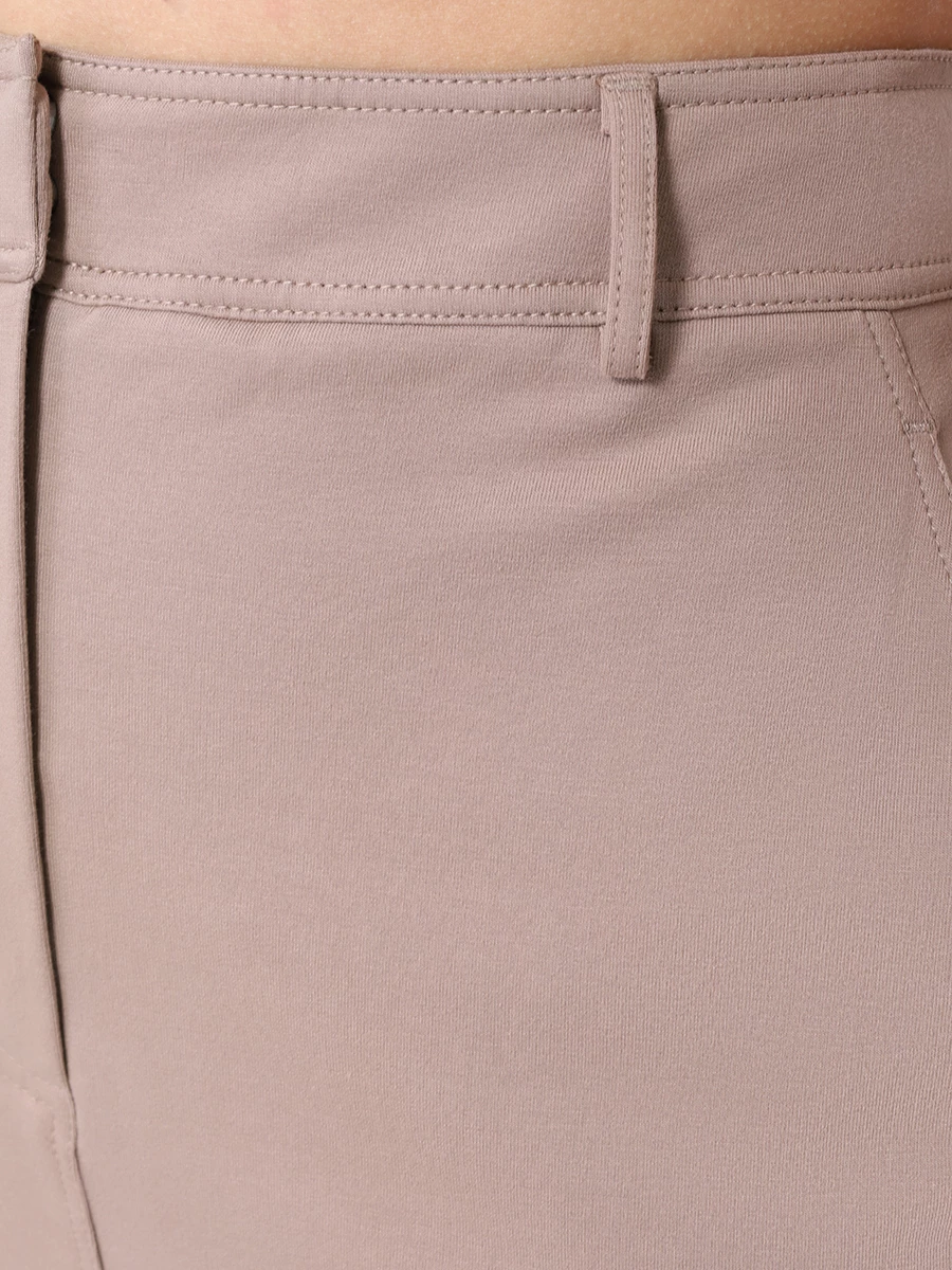 Юбка-карандаш хлопковая BRUNELLO CUCINELLI MH827EL389 C8944 Бежевый  Фото 5