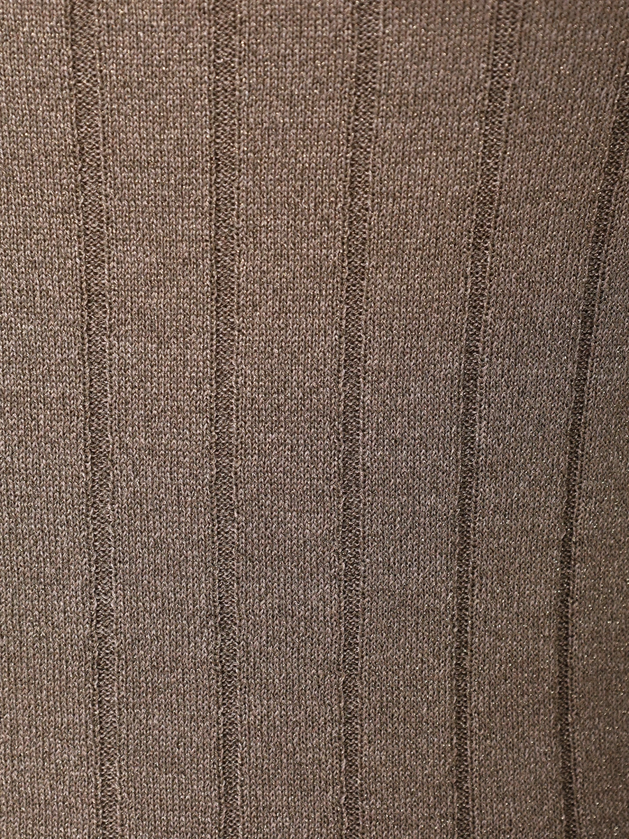 Футболка шелковая BRUNELLO CUCINELLI MPZ862210 C369 Золотой  Фото 6