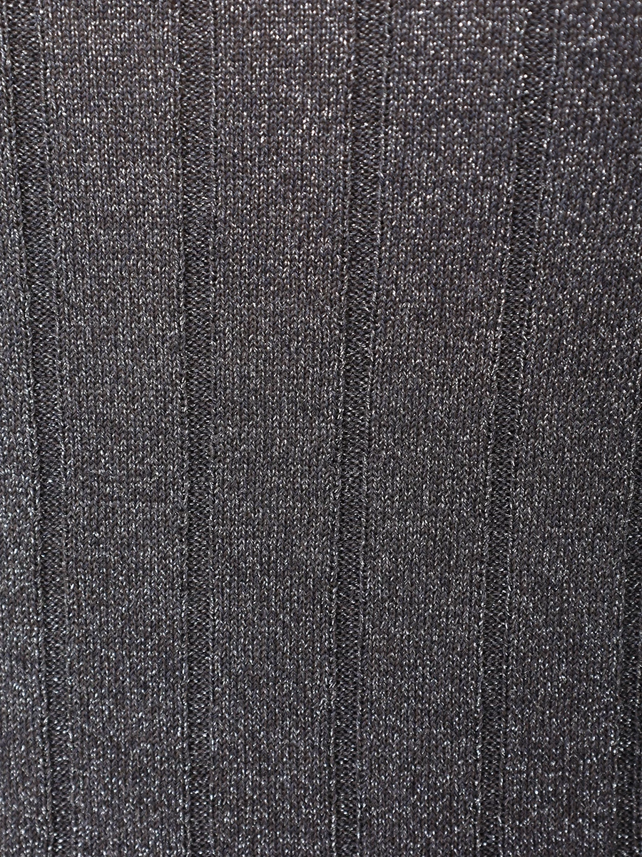Топ шелковый BRUNELLO CUCINELLI MPZ862200 C1117 Графит Серый  Фото 6