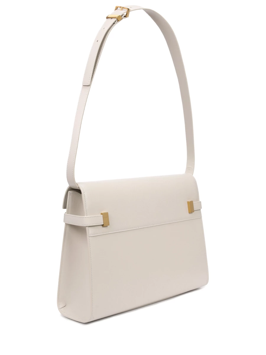 Сумка кожаная SAINT LAURENT 5792710SX0W 9207 Кремовый  Фото 3