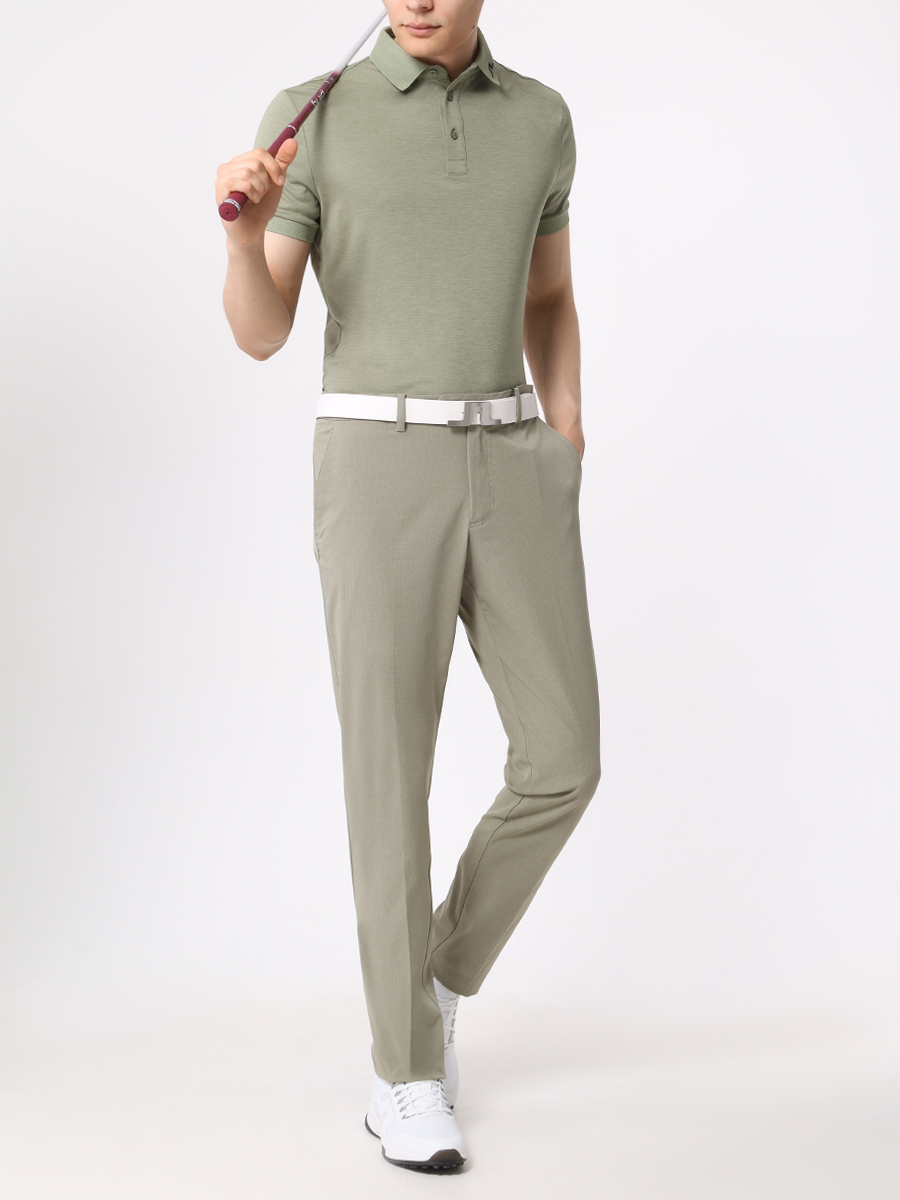 Брюки Regular Fit однотонные Vint LINDEBERG GMPA0969634 M311 Зеленый  Фото 2