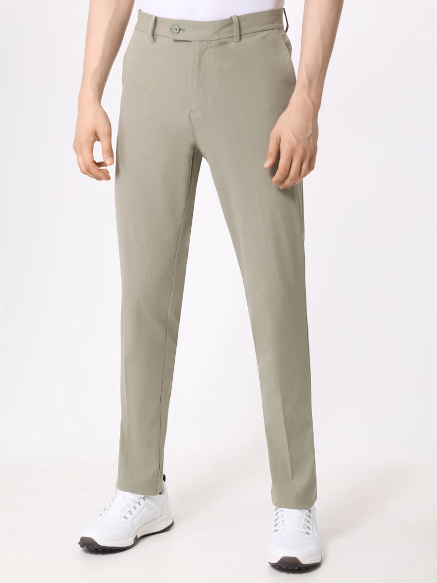 Брюки Regular Fit однотонные Vint LINDEBERG GMPA0969634 M311 Зеленый  Фото 3