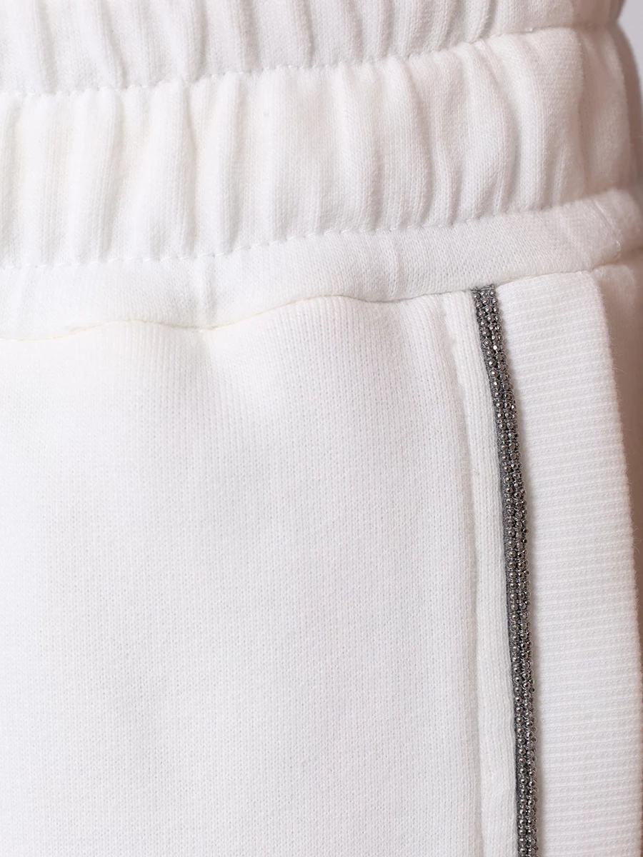 Костюм хлопковый BRUNELLO CUCINELLI MN05NEM506/MN05NEM599 C7220 Белый  Фото 9