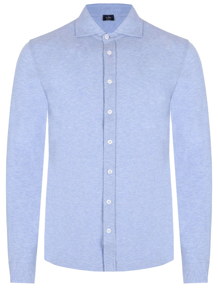 Рубашка Regular Fit хлопковая BARBA 24100/510, размер 54, цвет голубой 24100/510 - фото 1