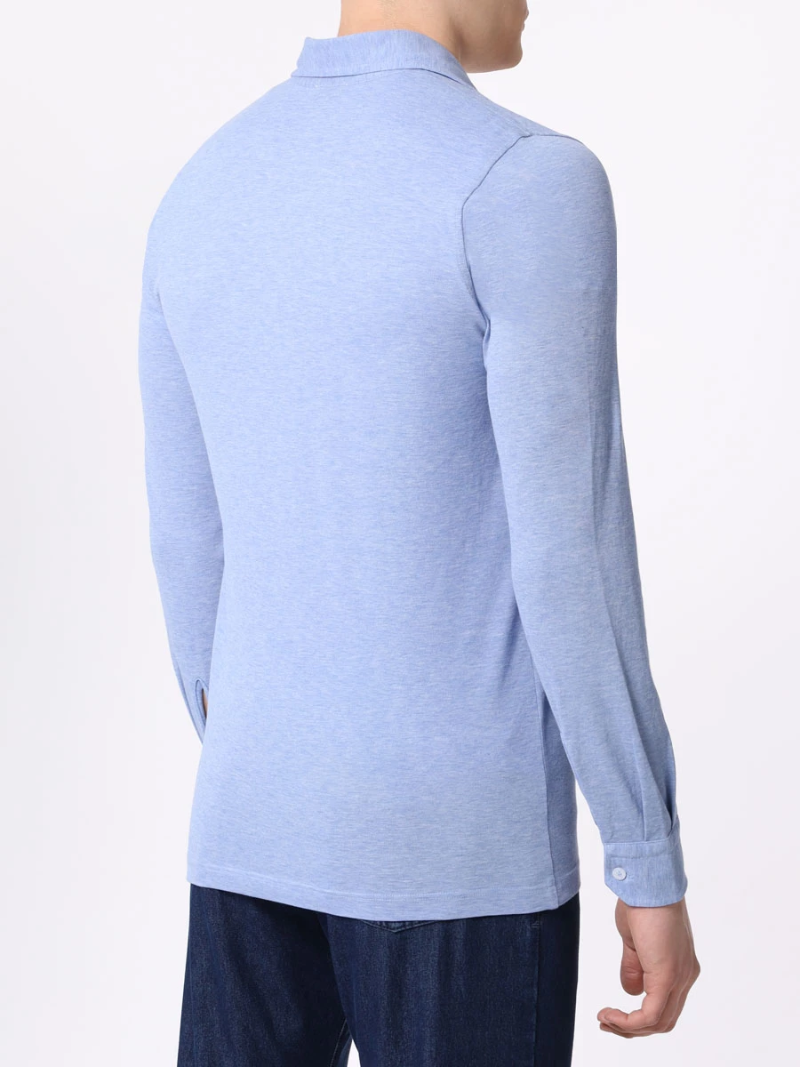 Рубашка Regular Fit хлопковая BARBA 24100/510, размер 54, цвет голубой 24100/510 - фото 3