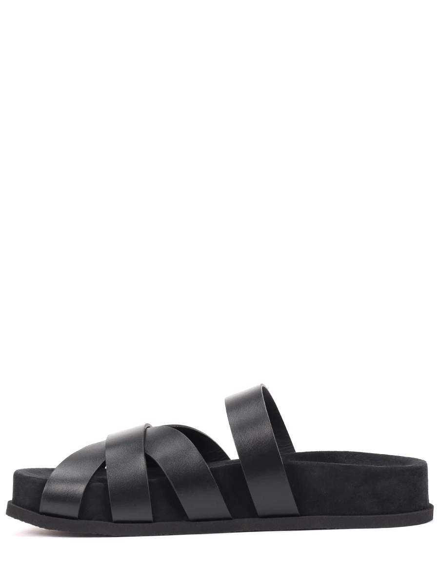 Шлепанцы кожаные Ibor NEOUS 00426A01 IBOR FLAT, размер 40, цвет черный - фото 3