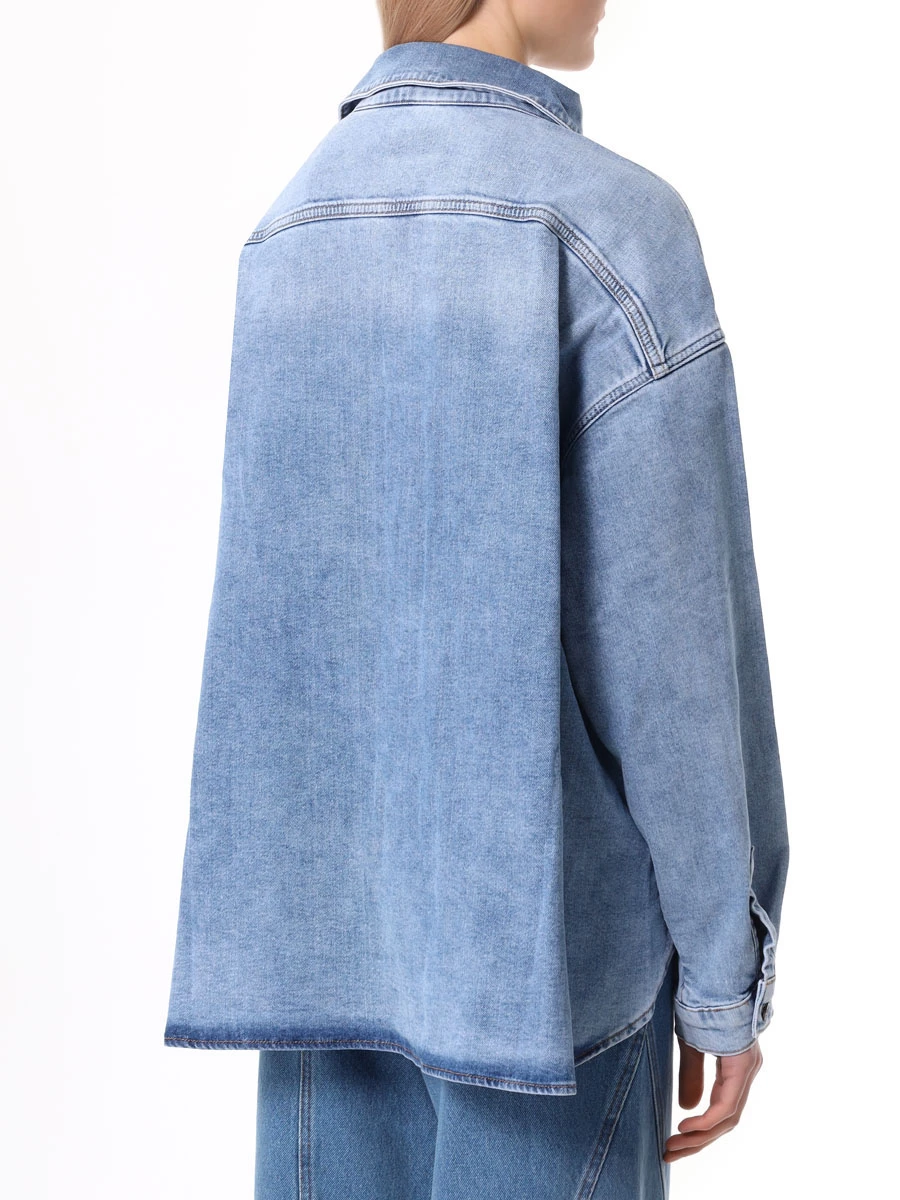 Рубашка джинсовая BLCV Hallstrom Vintage, размер 44, цвет голубой - фото 3