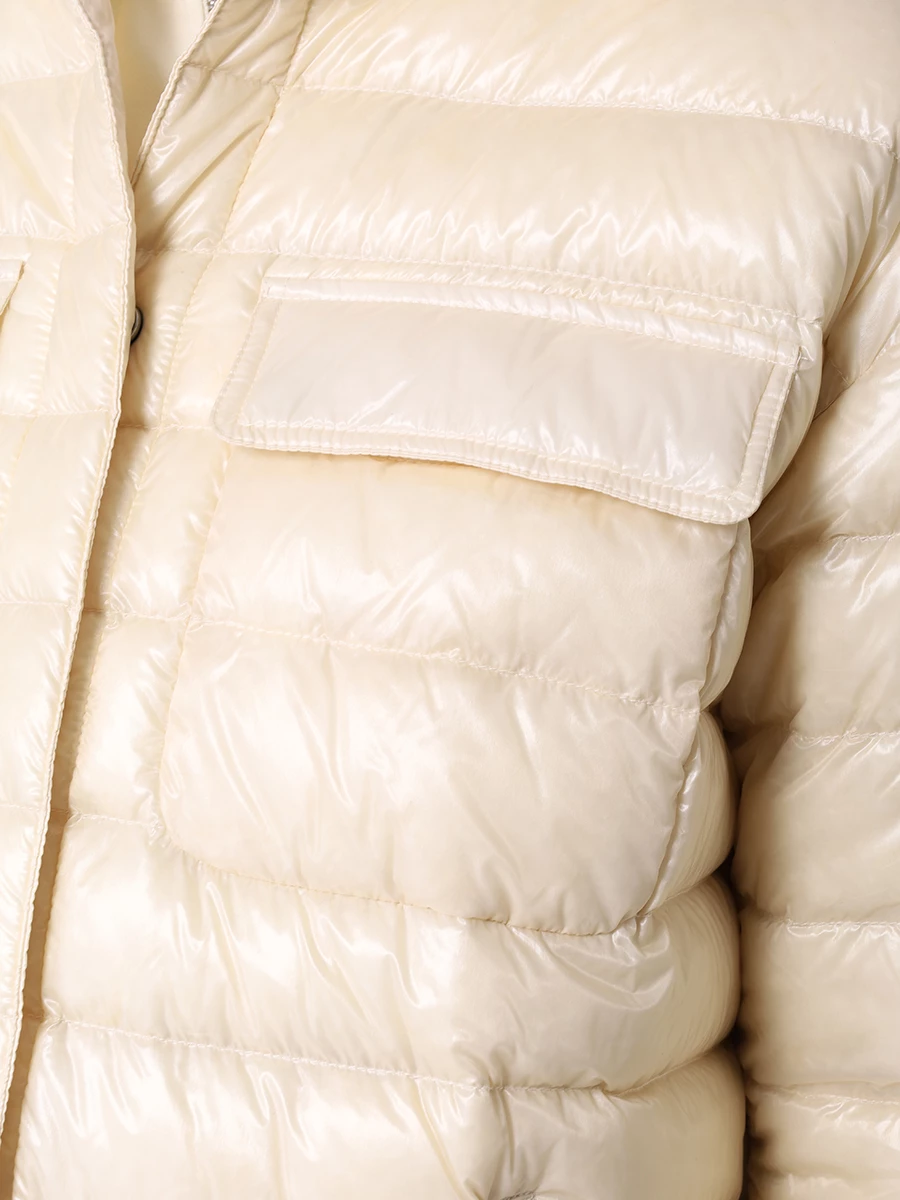 Пуховик стеганый PARAJUMPERS 24SM-PWPUMH32 PETRONEL/775 Кремовый  Фото 5