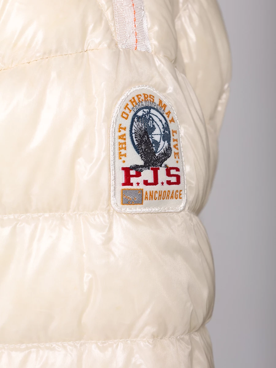 Пуховик стеганый PARAJUMPERS 24SM-PWPUMH32 PETRONEL/775 Кремовый  Фото 6