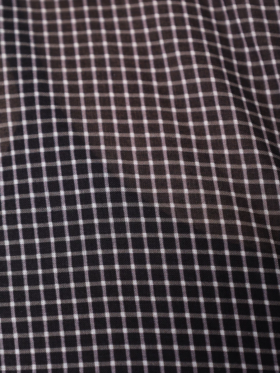 Рубашка хлопковая JULI TOO Cotton, размер 36, цвет черный - фото 6