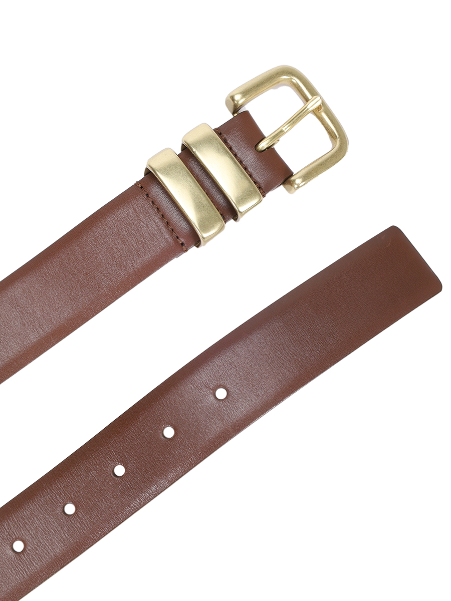 Ремень кожаный JULI TOO Belt#1, размер 80, цвет коричневый - фото 3