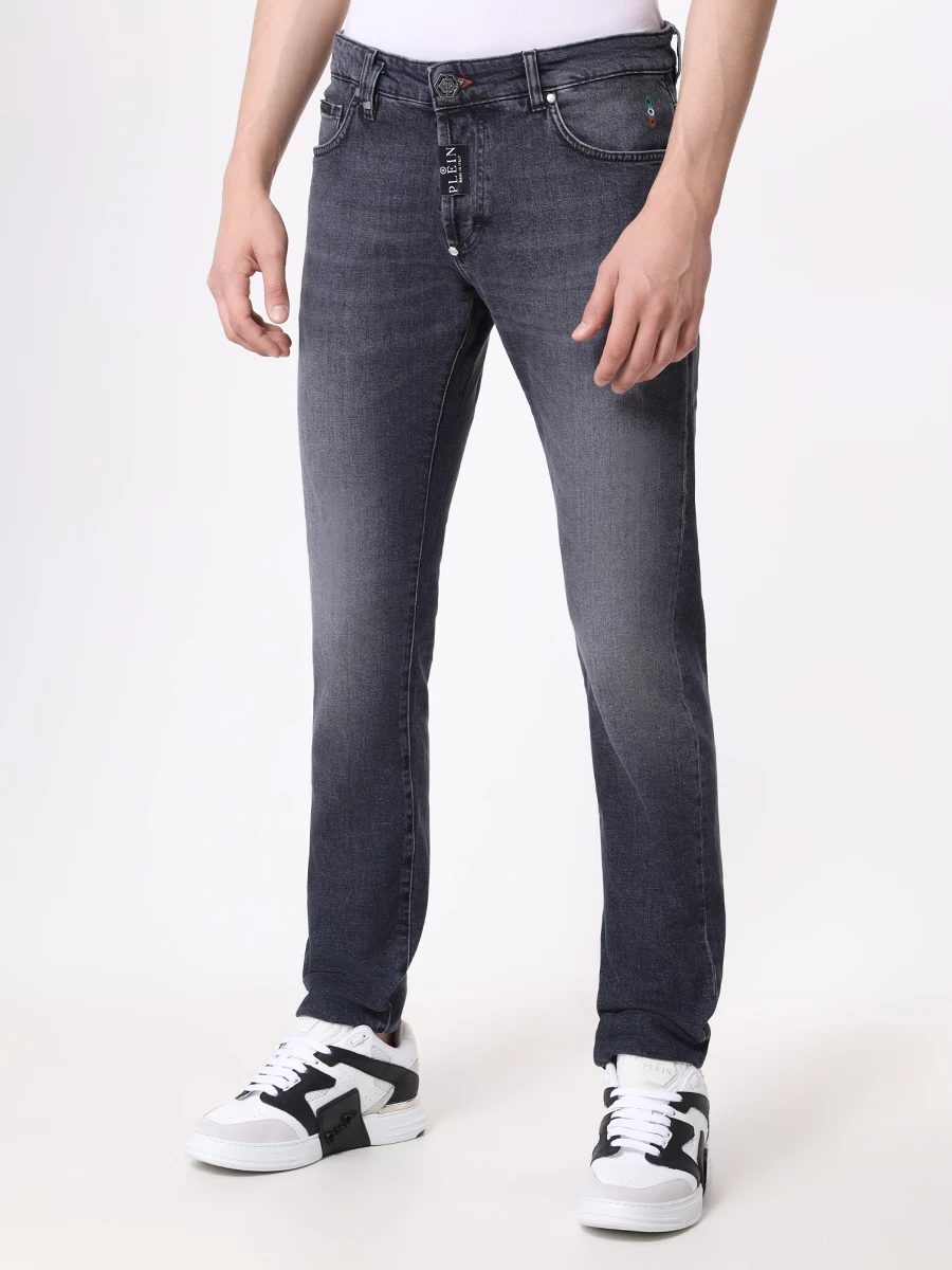 

Джинсы Slim Fit хлопковые, Серый, MDT3758/10