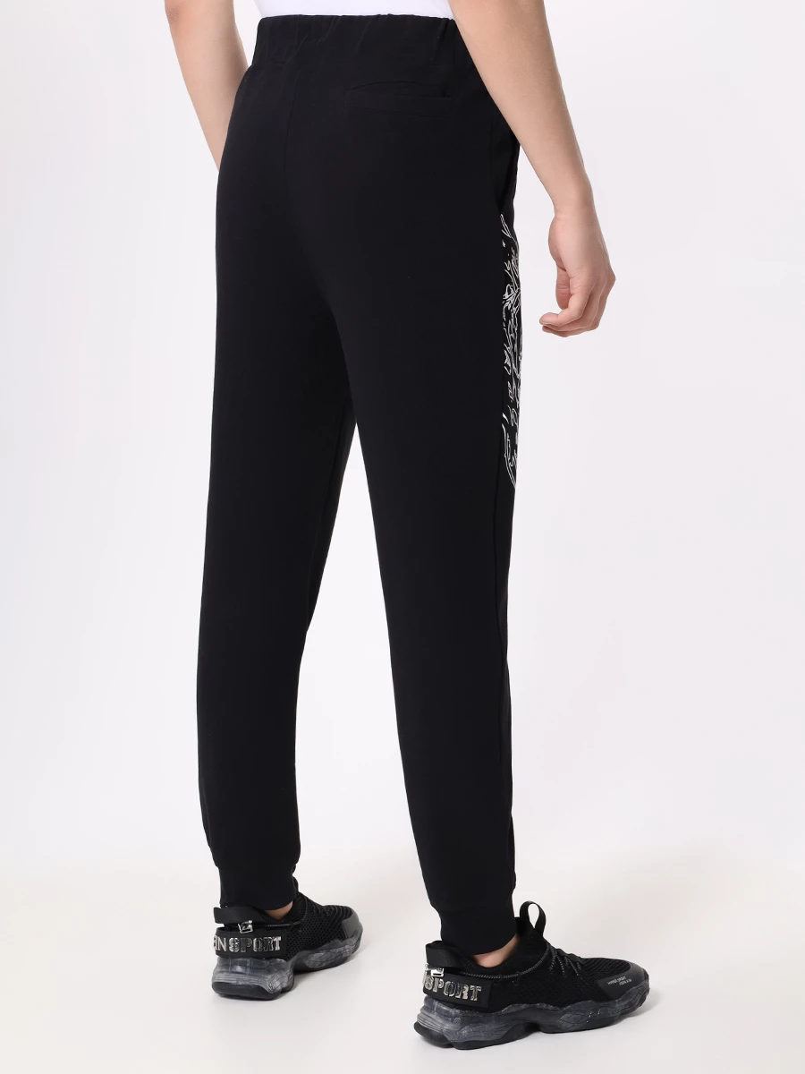 Костюм хлопковый PLEIN SPORT MJB3201/MJT2226 02 Черный  Фото 7
