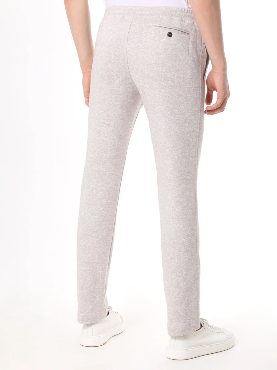 Костюм из хлопка и льна CAPOBIANCO 16M404/16M705.GU00.NATURAL Бежевый  Фото 6