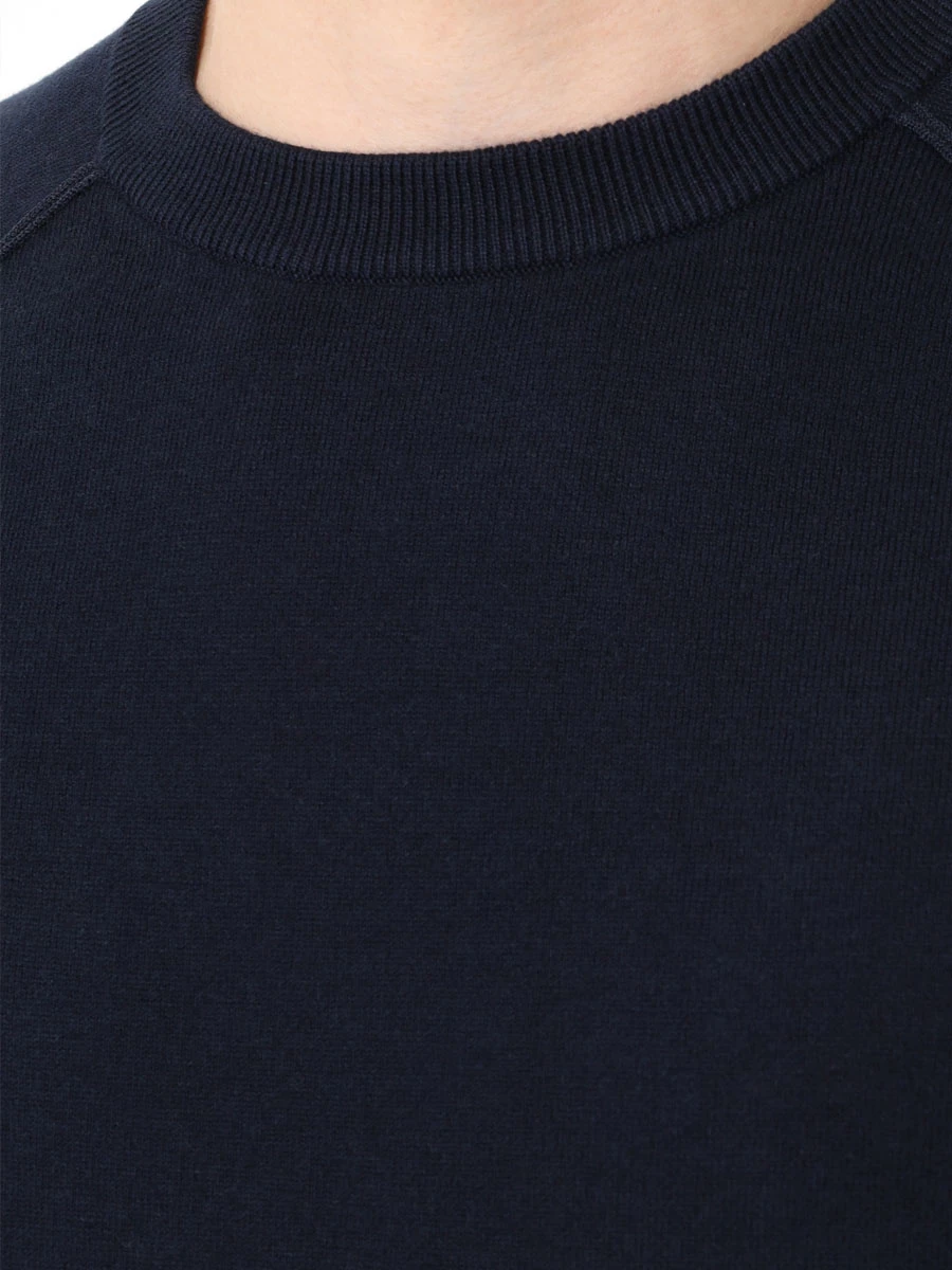 Джемпер хлопковый BOSS 50506018/404 Синий  Фото 5