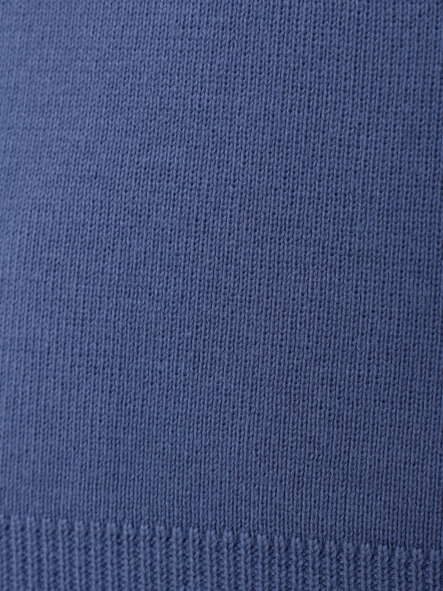 Джемпер хлопковый BOSS 50523634/479 Голубой  Фото 6