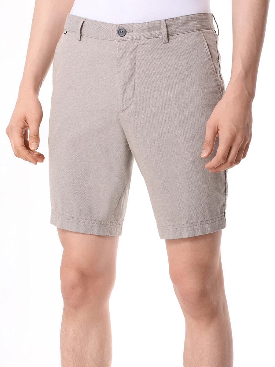 

Шорты Slim Fit хлопковые, Бежевый, 50516025/255