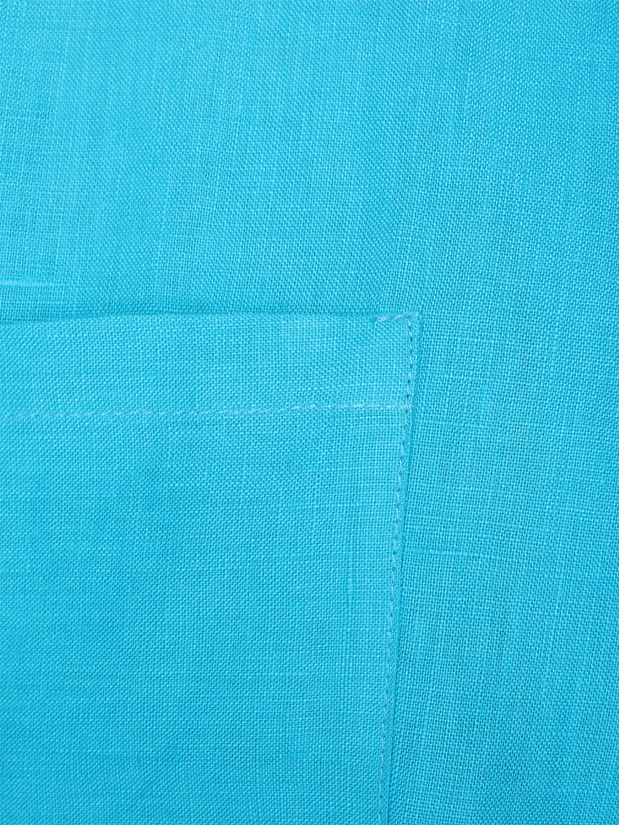 Рубашка льняная LÉAH S23.SH.070.4000.405, размер 40, цвет голубой - фото 6