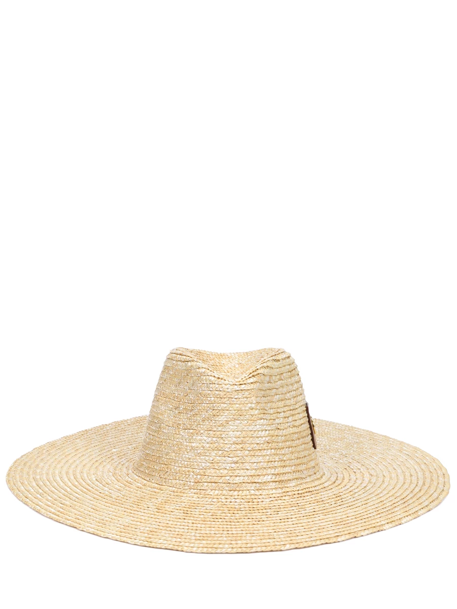 

Шляпа соломенная, Бежевый, BC.HT.033.3100.102 Rose Hat