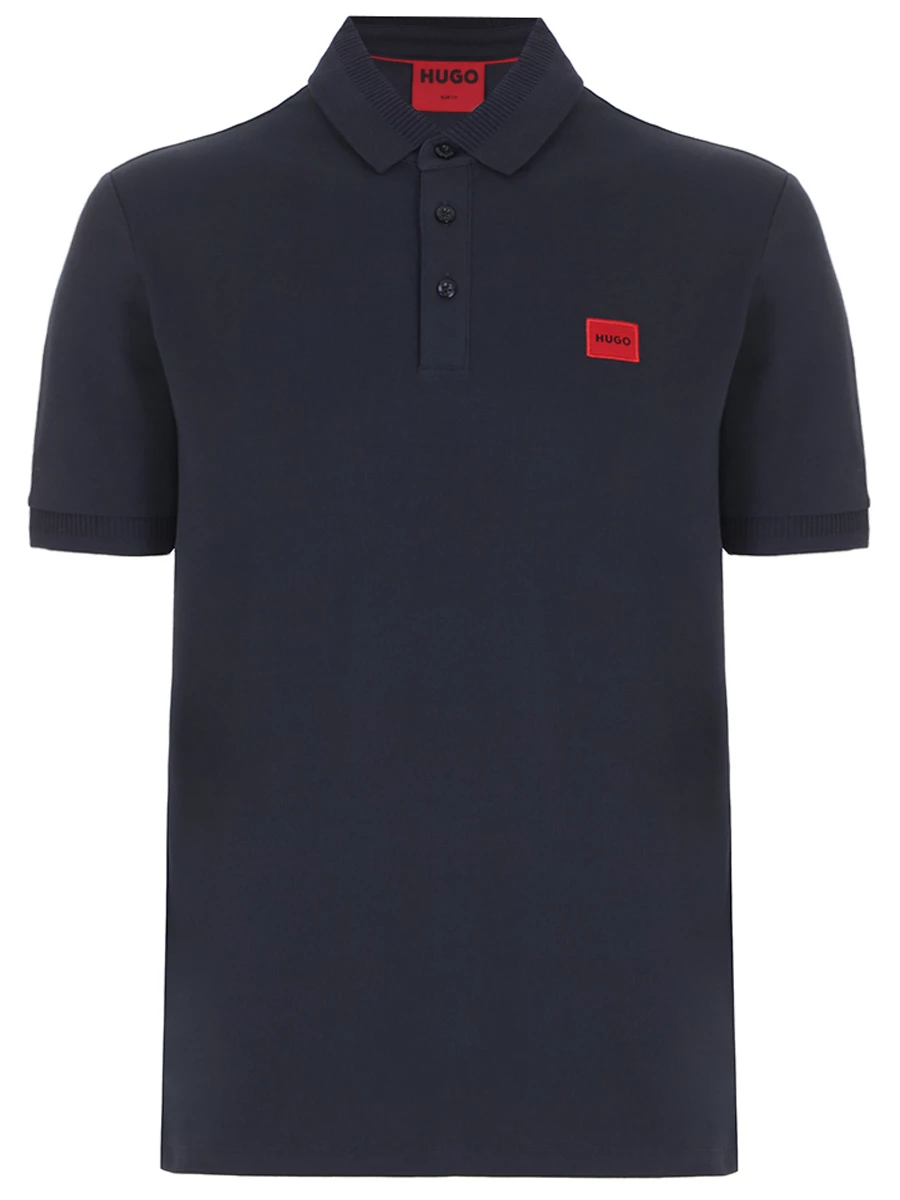 

Поло Slim Fit хлопковое, Синий, 50490770/405