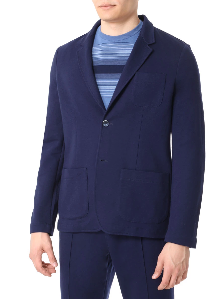 Костюм хлопковый CAPOBIANCO 16M214/16M707.TS00.NAVY Синий  Фото 4