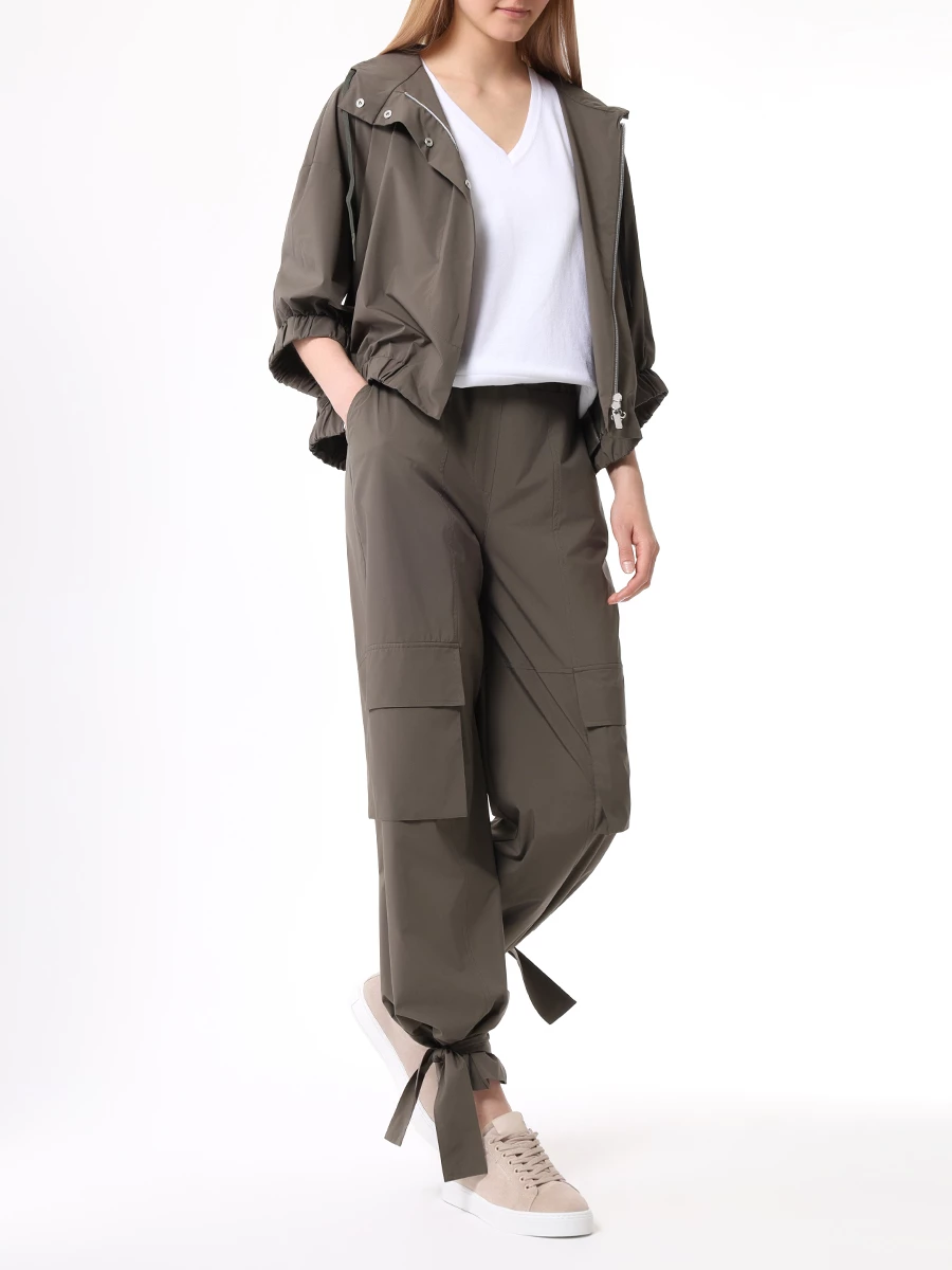 Пуловер хлопковый GRAN  SASSO 57291/14005/001 Белый  Фото 2